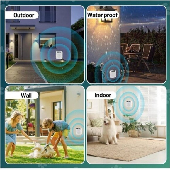 Malok Anti Barking Devices 50 Ft Range Ultrasonic Stop Barking Type C Charging - Picture 8 of 11